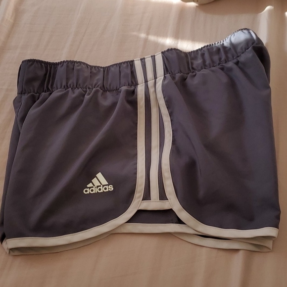 Adidas Gray Energy Running Shorts - Picture 5 of 5